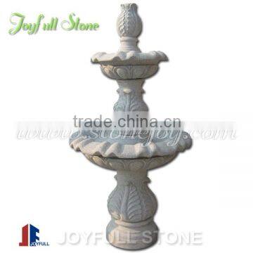 Garden 2 tiers Stone Fountains for sale