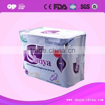 alibaba express oem disposable winged sanitary napkins