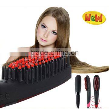 2016 Factory Fast Shipping Beauty Star Hair Styling Tool Electric Hair Straight Brush