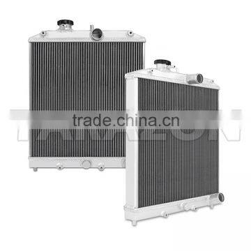 TIG-welded Aluminum Brazed Core Car Radiator For Honda Civic 1992-2000 photo-2