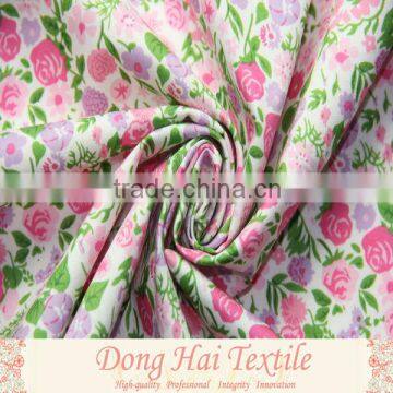 cotton fabric poplin fabric calico dress