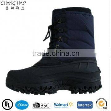 2014 new design men snow boots, lace up work shoes cheap snow boots