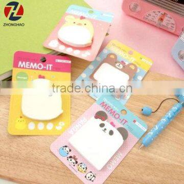 New arrive cute bear bird design personalized memo