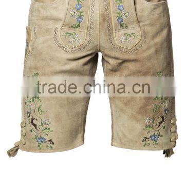 Bavarian Men's100% Lamb leather pants