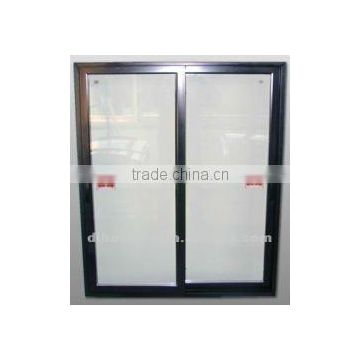 Upright Double Deep Freezer Glass Door