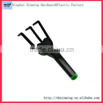 Hot sale 3 teeth PP small garden rake