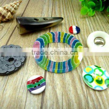 2015 new fashion custom made plastic button for clothing