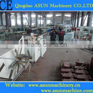 Qingdao advanced technology PVC fiber reinforced pipe production line/extrusion line/machinery