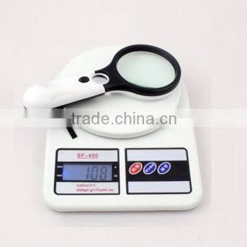 2X95mm 45X22mm 3 LED Lights High Definition Low Vision Illuminating Magnifier photo-5