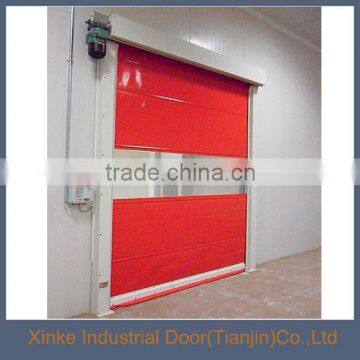 Fabric roller shutter automatic industrial transparent window high speed rolling door HSD-081