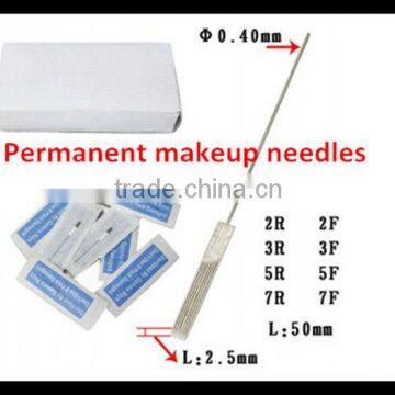 1 3 5R/FDisposable PMU needle for eyebrow tattooing micropigmentation permanent makeup