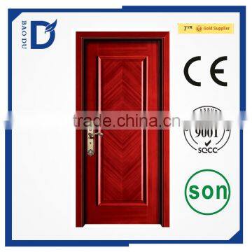 Baodu Modern Luxurious Design Solid Wooden Door Residential photo-2