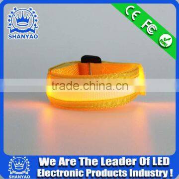 YL007 Series LED Flashing Nylon Wristband