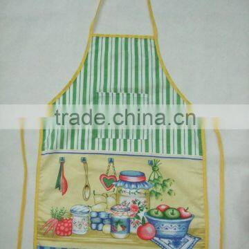 best selling home textile printed ktichen cooking cotton apron china supplier wholesale ailbaba