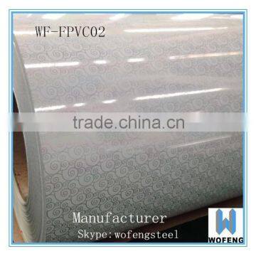 2015 New Flower Pvc Film Laminated Steel VCM PPGI for Lamps photo-3