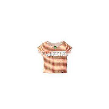 t-shirts baby girls lovely Kids Girls Striped Tee Toddler Shirts Tops cotton tops