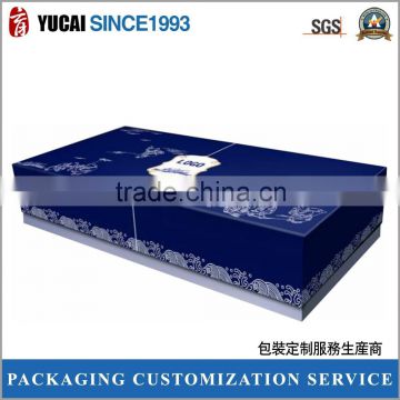 Elegant blue paper box in super quality