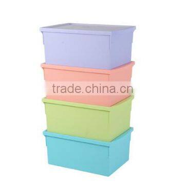 Felton Plastic Storage Box for Clothes with Pastel Color Toy