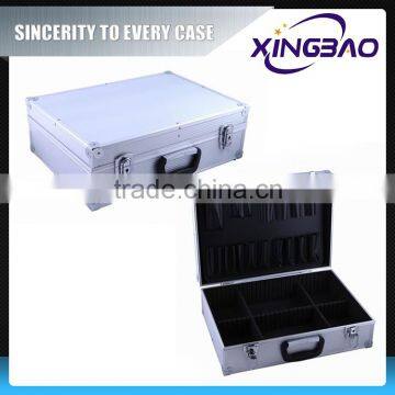 Aluminum framed abs tool case with elastic band,hairdresser tool case,aluminum barber tool case