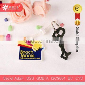 tennis key soft pvc keychain pvc rubber key chain