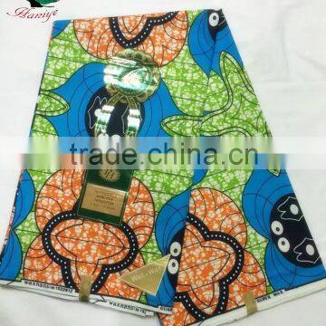 Haniye 2016/100% cotton Custom popular african wax print fabric/JFRW-6