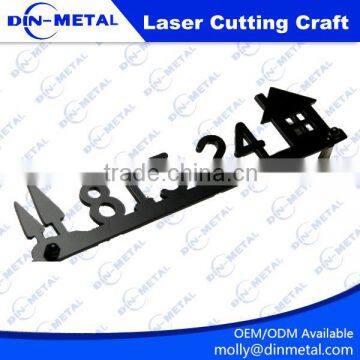 High Precision Sheet Metal Laser Cutting Decorative Art Craft Fafrication