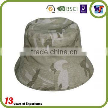 Cotton Military Bucket Caps Fishmen Camo Bucket Hats and Caps
