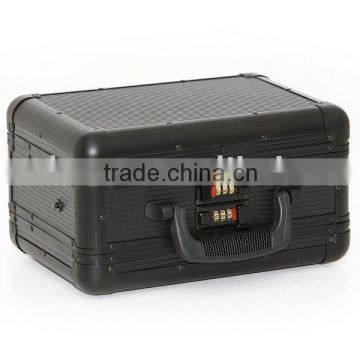 Black Aluminum Gun Case , Black aluminum pistol case