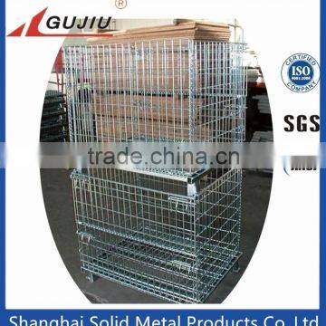 Welding Mesh Wire Basket for Warehouse Storage photo-2