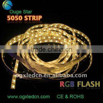 DC 12V 5050 60LEDS/M IP65 waterproof led strips bar , led tube light , 5050 led white light .LED bandes