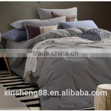 Wholesale Stone Washed Flax Linen Bed Linen Bedding set Bed sheet