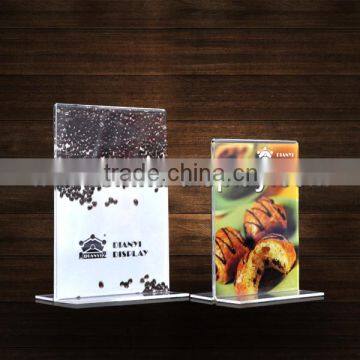 Table Top Menu Card Holder Display Plastic photo-3