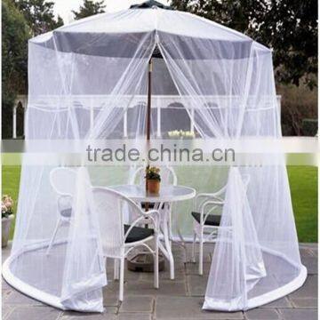 Patio umbrella screen outdoor mosquito net