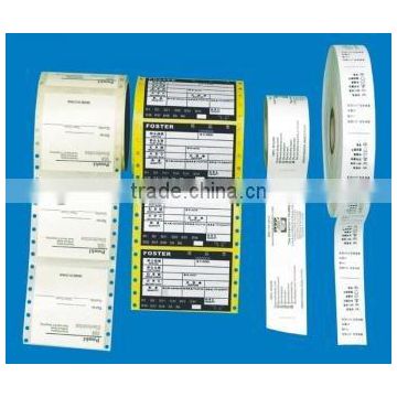 China manufacturer shampoo printing labels in roll adhesive label stickers