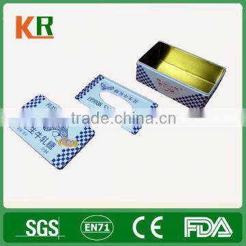 The Trendy Style Tissue Tin Box With Peanut Suger Shape photo-2