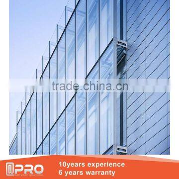 Glass Decoration and Glass Curtain Wall Price for Glass Curtain Wall for Commercial Building