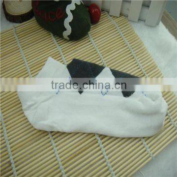 Factory Custom High Quality Ankle Socks, White Colorful