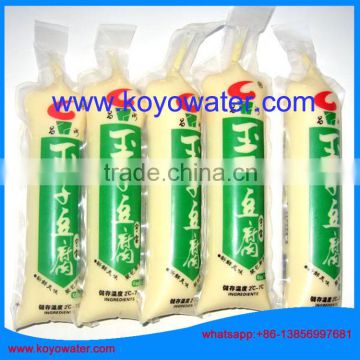 egg tofu japanese tofu pouches filling packing machine