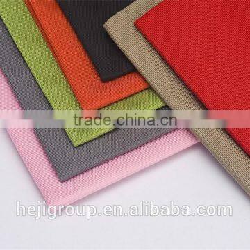 Green and red pu coated shoe material with rayon