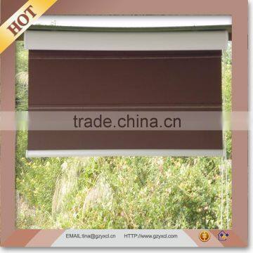 Cheap Wholesale Home Decoration Double Roller Peacock Blind Fabric