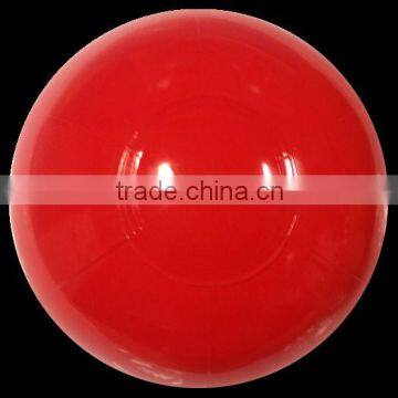 Red solid beach ball