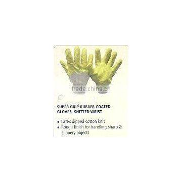 nitrile latex gloves