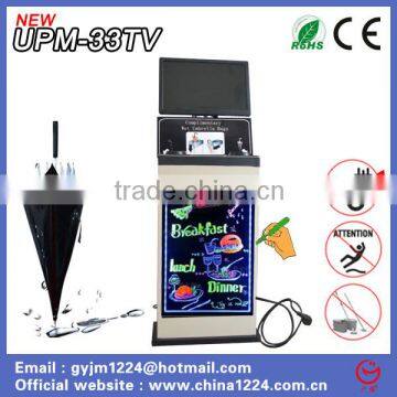 Latest Innovative Technology Products Umbrella Wrapper With Led Writing Board and Led Monitor Display photo-5