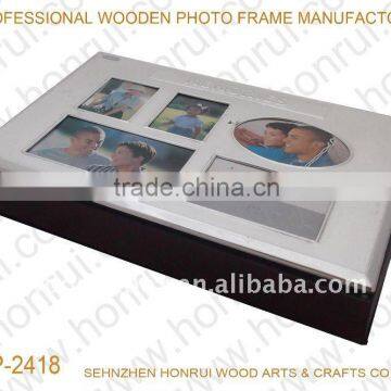 Wooden photo frame