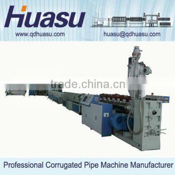 PE huge diameter hollowness wall spiral pipe production machine