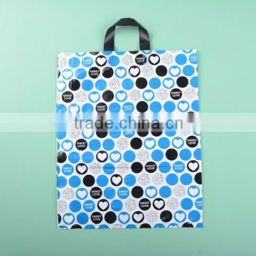 High Quality woven plaid plastic bags handle in guangzhou