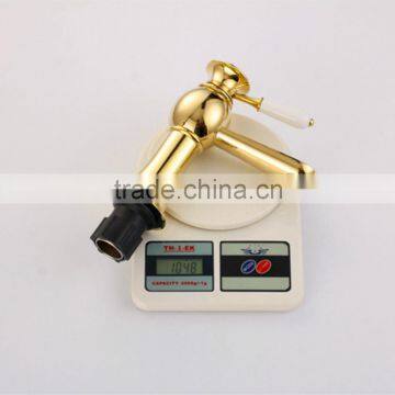 Single Handle Gold Basin Sink Faucet photo-4
