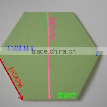 hexagon tile green from foshan MDC