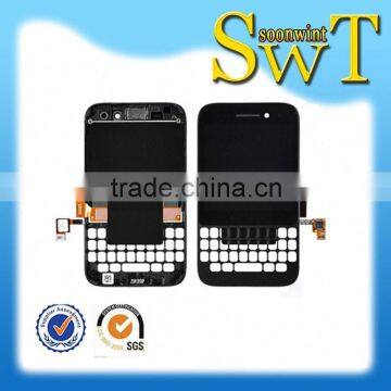 New product for blackberry q5 front lcd display screen + touch glass make in china by DHL