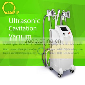 Newest Ultrasonic RF Three Vaccum Cavitation Handles Body Slimming equirpment